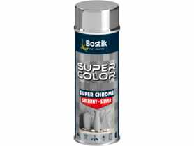 Lakier akrylowy z efektem super chromu Super Color Super Chrome, chrom srebrny 400 ml BOSTIK