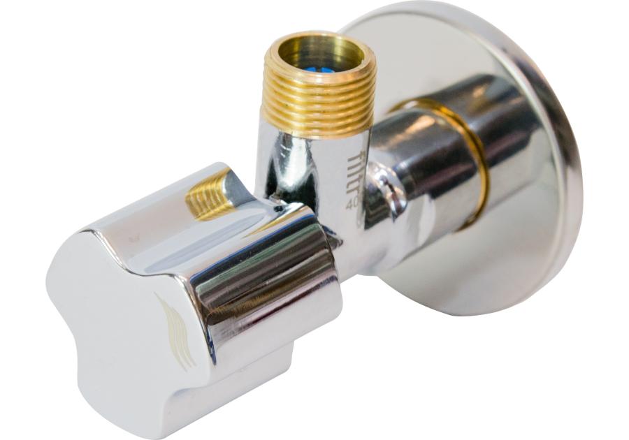 Zdjęcie: Zawór kątowy 1/2"x 1/2" DURO