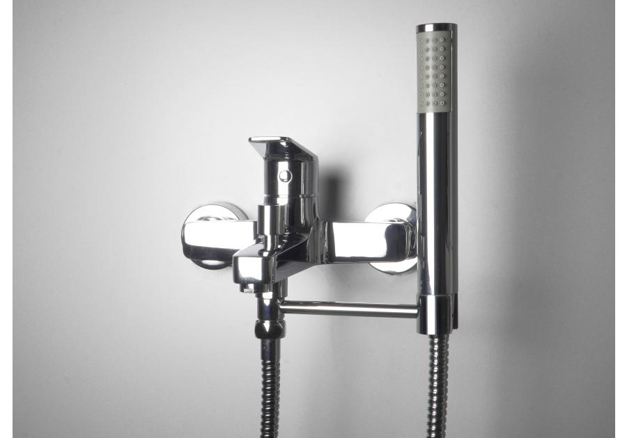 Zdjęcie: Uchwyt słuchawki prysznicowej do baterii wannowych - ruchomy chrom DEANTE