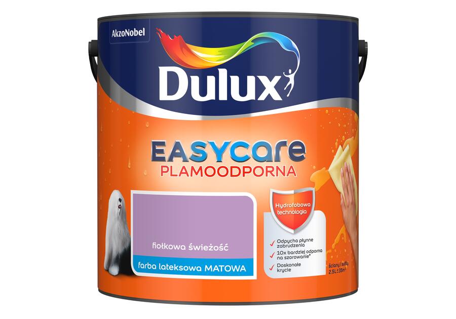 Zdjęcie: Farba do wnętrz EasyCare 2,5 L fiołkowa świeżość DULUX