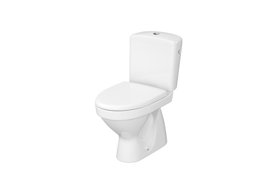 Zdjęcie: Kompakt WC 836 Eko II Simpleon 020 3/5 z deską duroplast wolnoopadającą CERSANIT