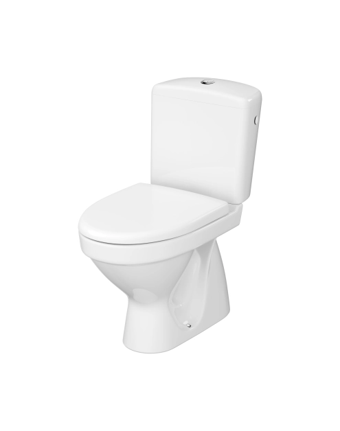 Zdjęcie: Kompakt WC 836 Eko II Simpleon 020 3/5 z deską duroplast wolnoopadającą CERSANIT