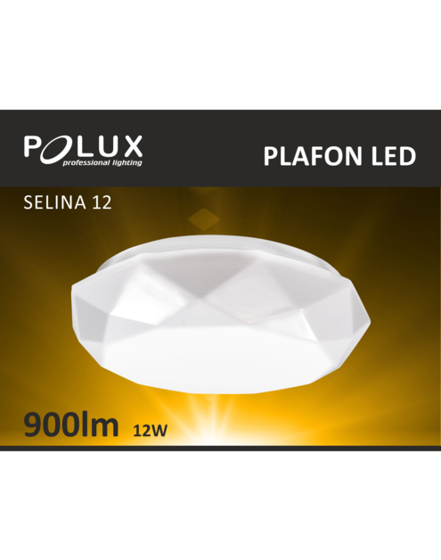 Zdjęcie: Plafon LED Selena 12 W 26 cm POLUX