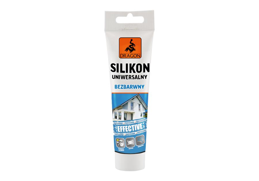 Zdjęcie: Silikon uniwersalny 100 ml bezbarwny DRAGON