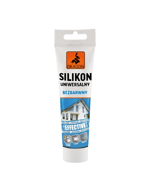 Zdjęcie: Silikon uniwersalny 100 ml bezbarwny DRAGON