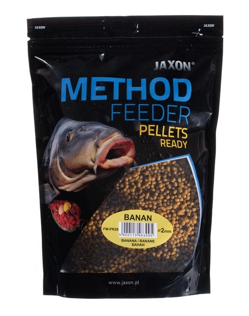 Zdjęcie: Pellets method feeder ready 2 mm banan 500 g JAXON