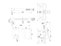 Zdjęcie: Bateria wannowa z zestawem natryskowym w komplecie Neri Plus miedź INVENA