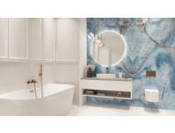 Zdjęcie: Bateria wannowa z zestawem natryskowym w komplecie Neri Plus miedź INVENA