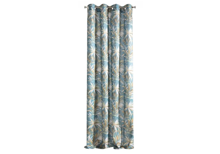 Zdjęcie: Zasłona gotowa Sema 140x250 cm turkusowy EUROFIRANY