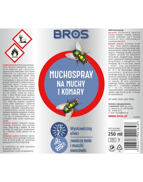 Zdjęcie: Muchospray 250 ml BROS