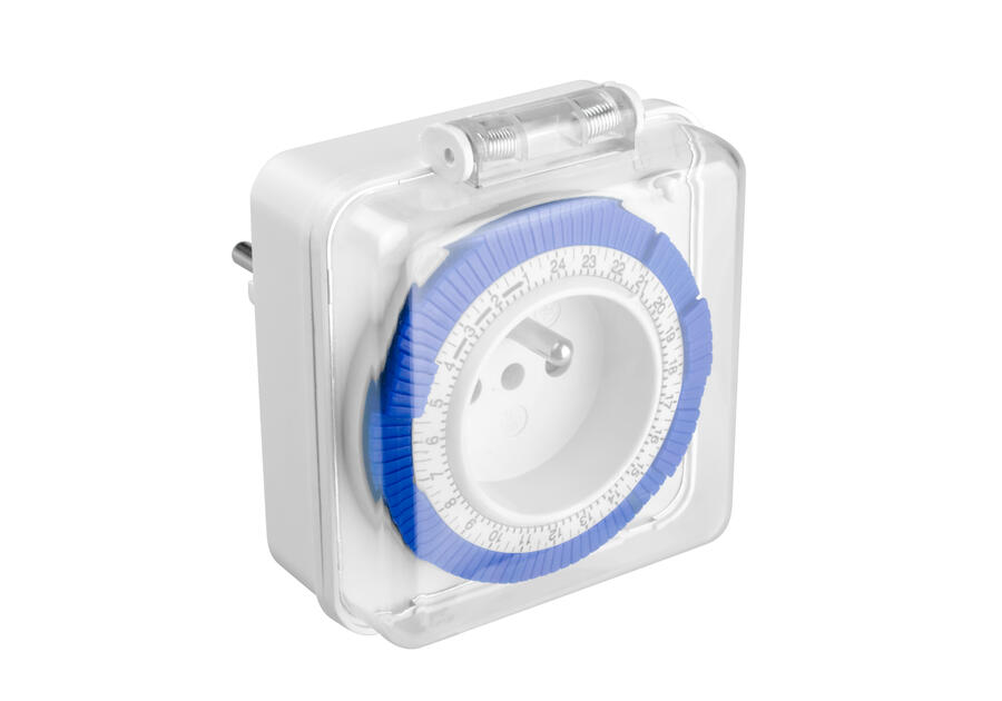 Zdjęcie: Programator czasowy analogowyIP44 - DT13 DPM SOLID