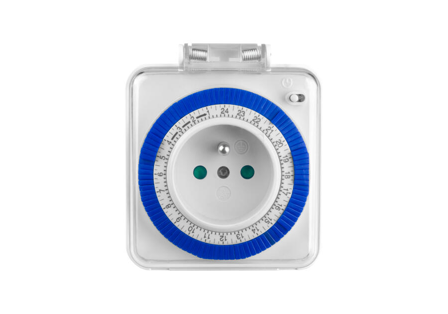 Zdjęcie: Programator czasowy analogowyIP44 - DT13 DPM SOLID