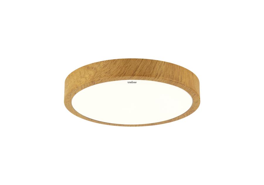 Zdjęcie: Plafoniera SMD Atut Led C Oak 24W kolor dąb STRUHM