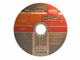 Ściernica do cięcia stali nierdzewnej 230x1,9x22,23 mm płaska 25 szt. RAWLPLUG