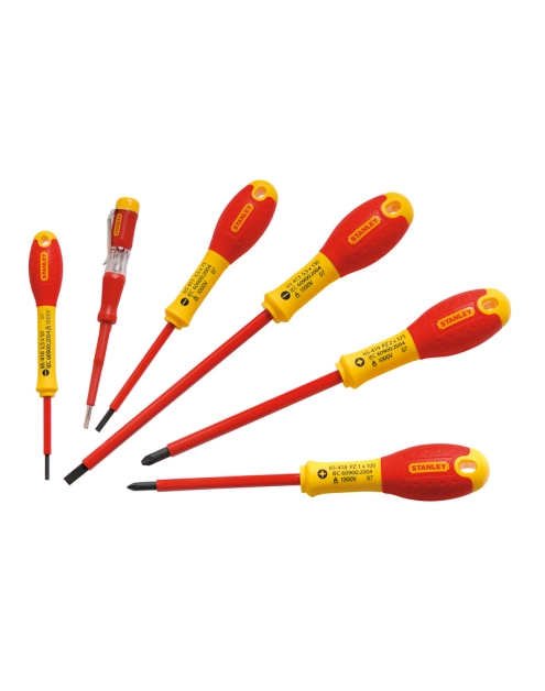 Zdjęcie: Wkrętak Fatmax zestaw 6 szt. VDE PŁ+PZ STANLEY
