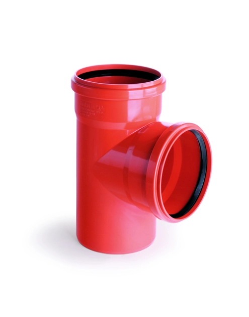 Zdjęcie: Trójnik kanalizacyjny KZ PVC 110/110 45 stopni PIPE LIFE