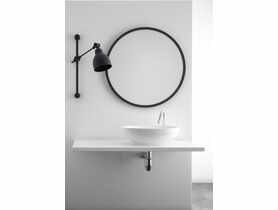 Lustro Ring 2,  70 cm czarne DUBIEL