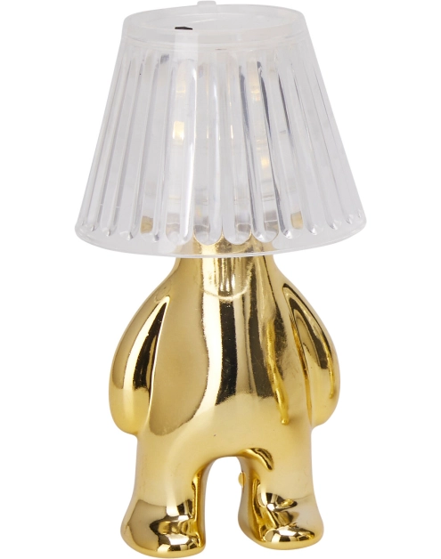 Zdjęcie: Lampka stołowa 6x12 cm złota KOOPMAN