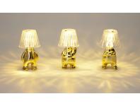 Zdjęcie: Lampka stołowa 6x12 cm złota KOOPMAN