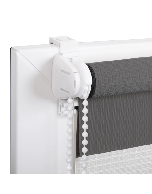 Zdjęcie: Roleta Mini D/N Clear 63,5x140 stal F MARDOM