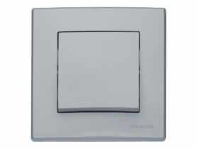 Łącznik pojedynczy Milano jednobiegunowy ŁP-1L.PO popiel POLMARK