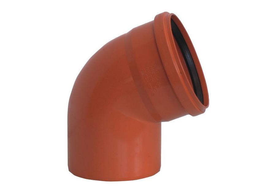 Zdjęcie: Kolano kanalizacyjne fi 160/67 mm PROFIL
