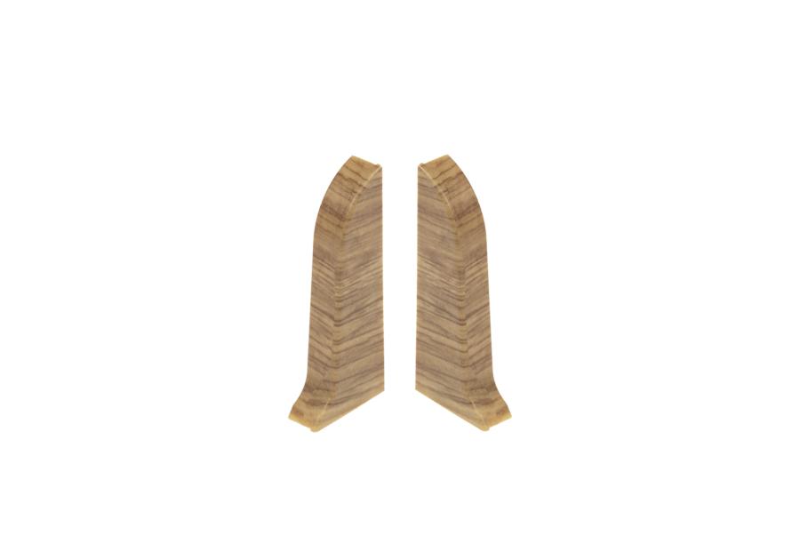 Zdjęcie: Zakończenia do listwy przypodłogowej Classic zaślepki 2 sztuki L,P Dąb Reduty Mat CEZAR