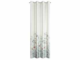 Zasłona gotowa Elia 140x250 cm biało-srebrny EUROFIRANY