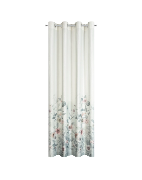 Zdjęcie: Zasłona gotowa Elia 140x250 cm biało-srebrny EUROFIRANY