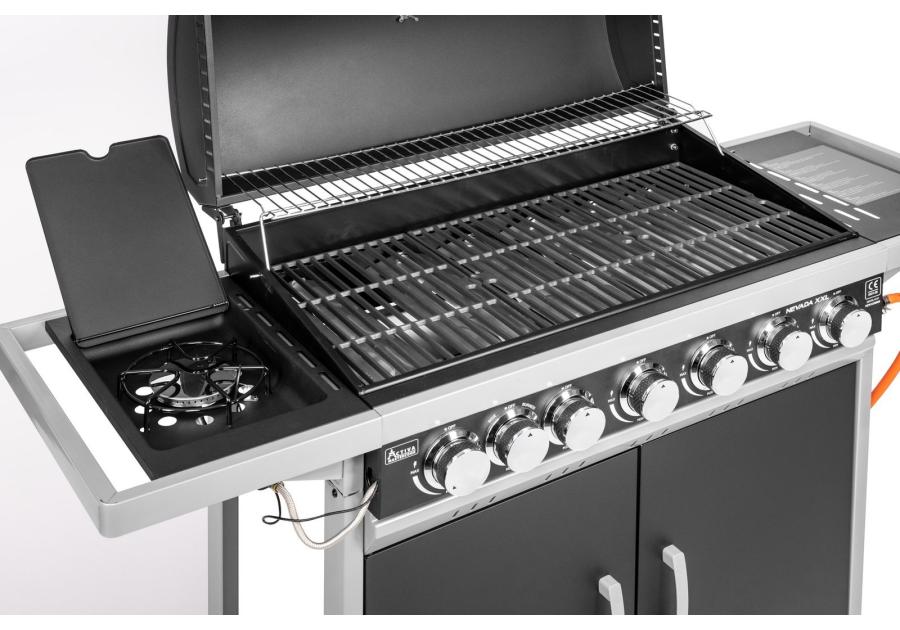 Zdjęcie: Grill gazowy wózek Nevada XXL 12,6 + 2,5 kW ACTIVA MASTERCOOK