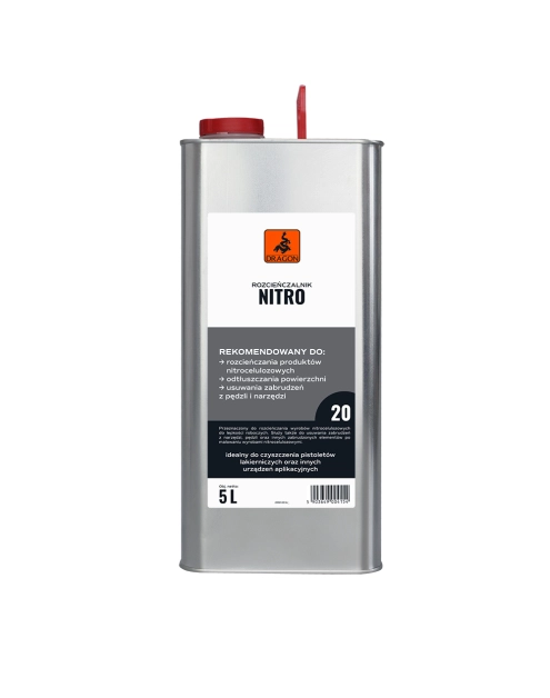 Zdjęcie: Rozcieńczalnik nitro 5 L DRAGON
