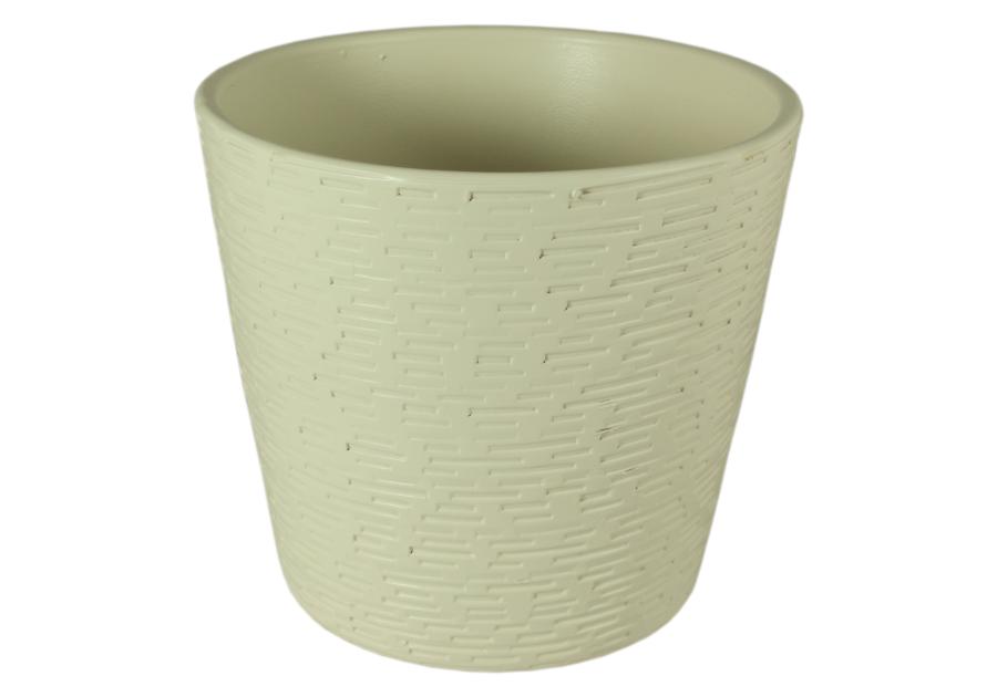 Zdjęcie: Osłonka doniczkowa 464 - 13 cm biały antyk CERMAX