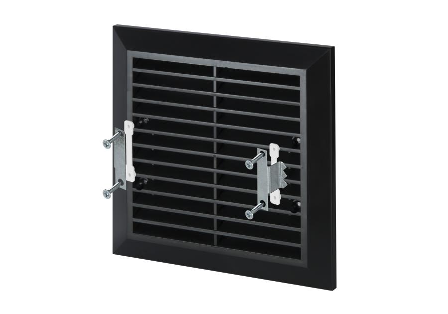 Zdjęcie: Osłona wentylacyjna 14x14 TUS.Bk czarna AWENTA
