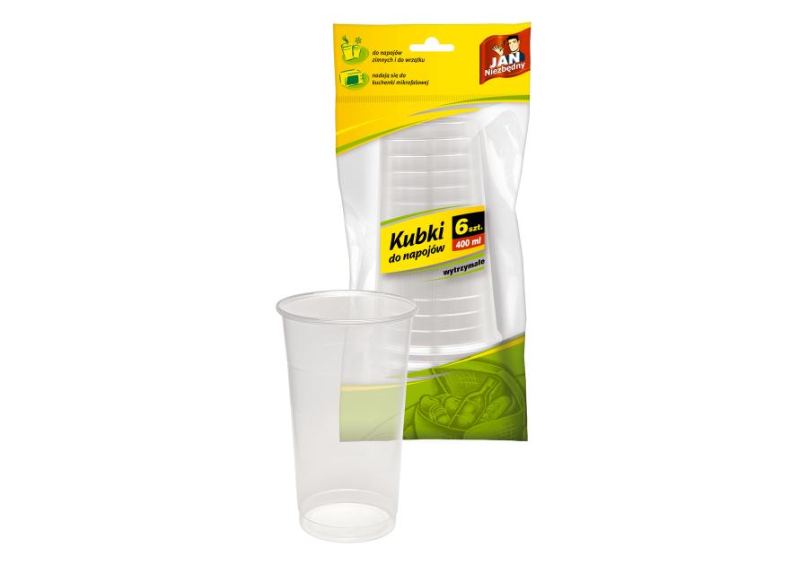 Zdjęcie: Konfekcja kubki 400 ml - 6 szt. JAN NIEZBĘDNY