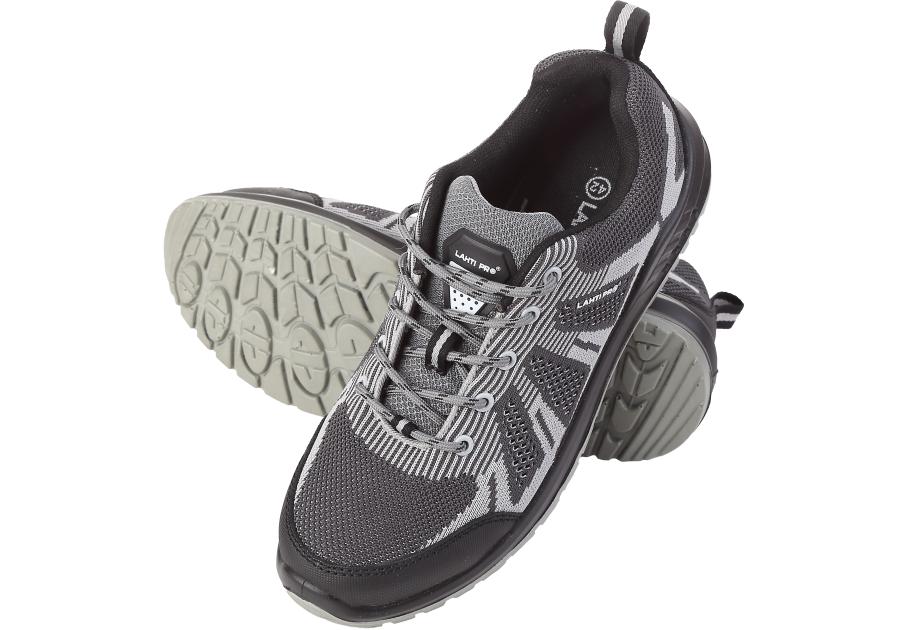 Zdjęcie: Półbuty z dzianiny 3D szaro-czarne, s1 src, 39, CE, LAHTI PRO