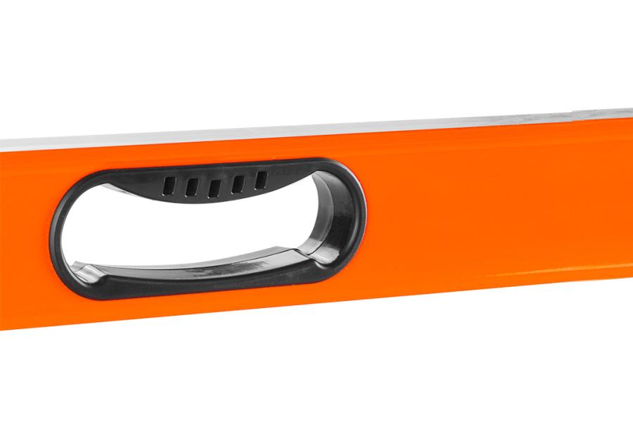 Zdjęcie: Poziomnica aluminiowa z uchwytem, 3 libelle, magnes, frezowana dolna powierzchnia, 150 cm NEO