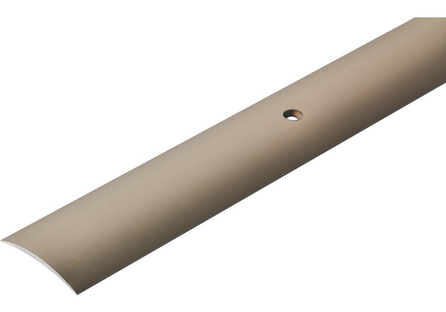 Zdjęcie: Profil progowy owalny aluminium anoda 40 mm 0,9 m szampan CEZAR