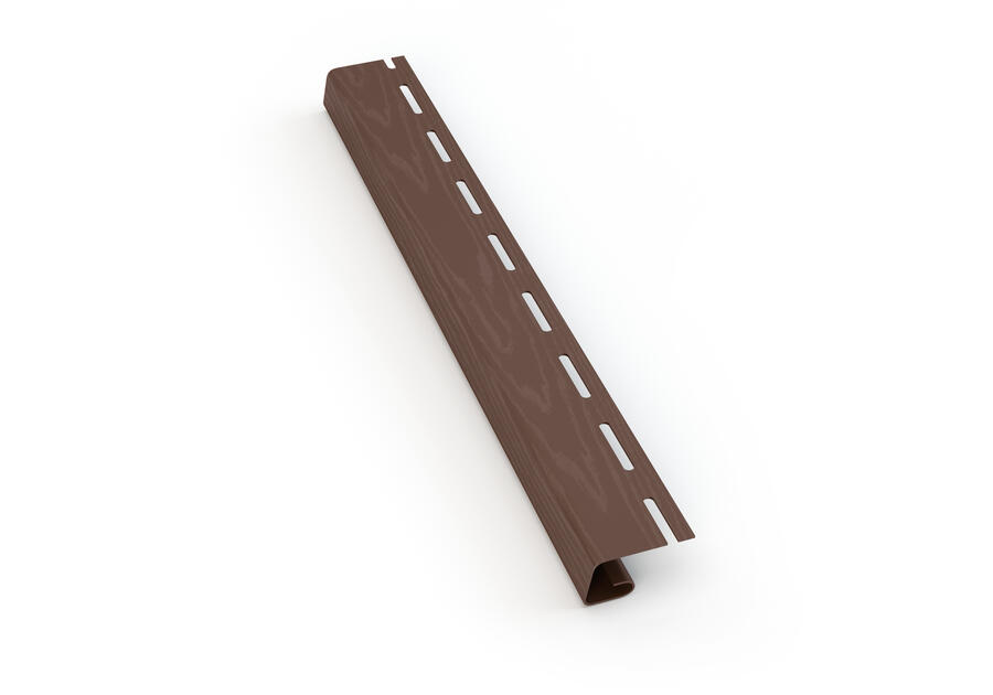 Zdjęcie: Listwa J 3 m brązowy podsufitka tradycyjna GAMRAT