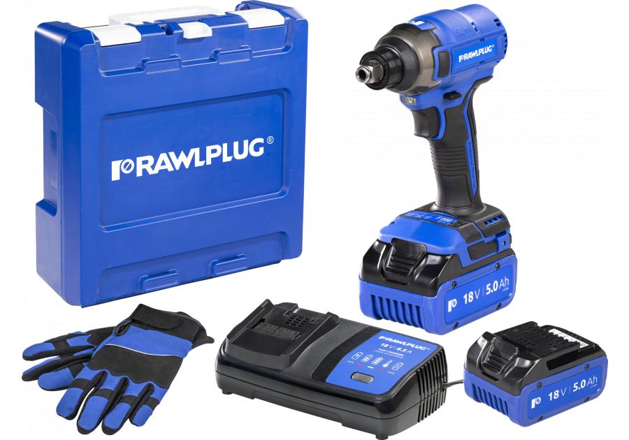 Zdjęcie: Zakrętarka udarowa 210 Nm 18 V RawlWRENCH RAWLPLUG