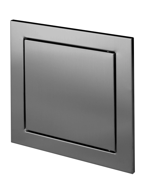 Zdjęcie: Drzwiczki rewizyjne metalowe 15x15 klik-klak inox VELITE