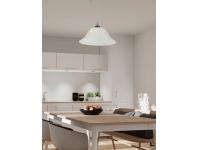 Zdjęcie: Lampa wisząca Vera miedziany 1x60 W E27 klosz alabastrowy CANDELLUX