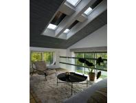 Zdjęcie: Pakiet 2 rolet zewnętrznych SML MK08 S20003 2x SML MK08 0000SA + sterownik KIX 300 VELUX