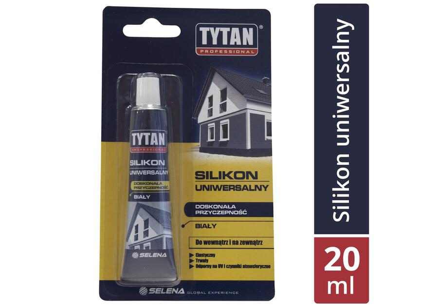 Zdjęcie: Silikon uniwersalny biały 20 ml TYTAN PROFESSIONAL