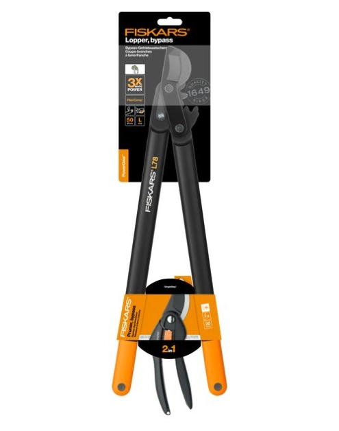 Zdjęcie: Zestaw sekatorów PowerGear L78 + SingleStep P26 FISKARS