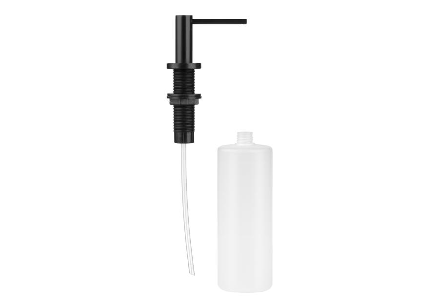 Zdjęcie: Dozownik na płyn do mycia naczyń lub mydło Issa czarny INVENA