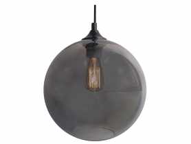 Lampa sufitowa wisząca Edison 60 W srebrna CANDELLUX