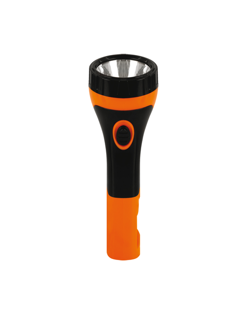 Zdjęcie: Akumulatorowa latarka LED Tramp LED 1 W kolor pomarańczowy/czarny 1 W STRUHM