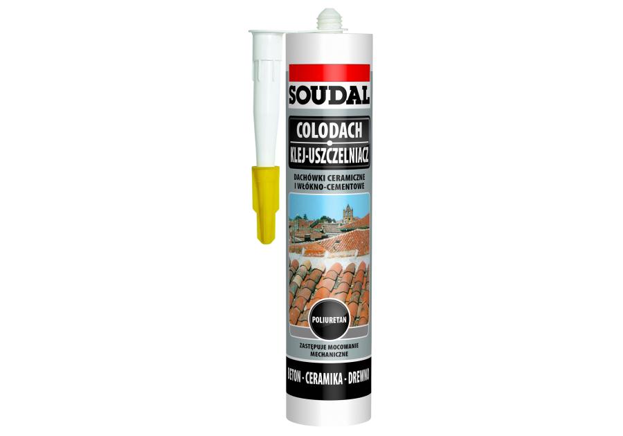 Zdjęcie: Klej do dachówek Colodach 290 ml czarny SOUDAL