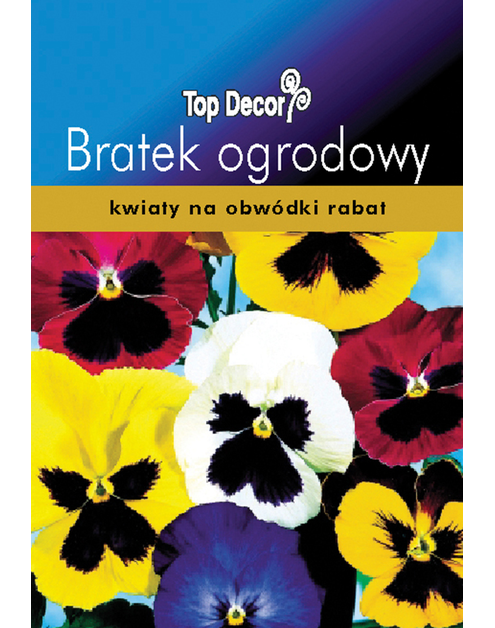 Zdjęcie: Bratek ogrodowy multikolor TOP DECOR