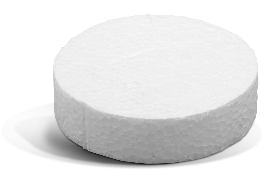 Zdjęcie: Zatyczka styropianowa KES 63x20 mm biała 100 szt. KOELNER